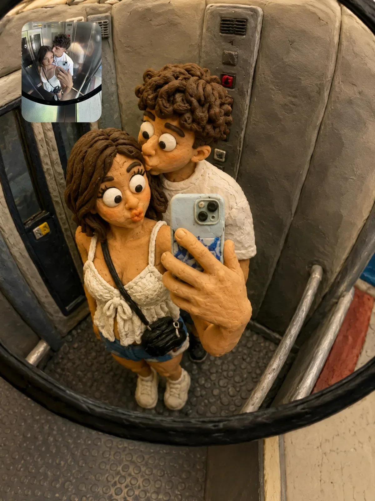 Claymation world from any photo, Ergebnis eines ChatGPT Prompts