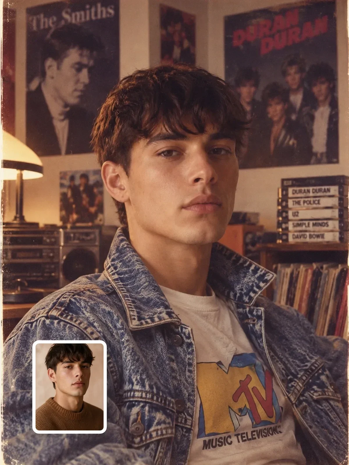 How you'd look in 1985, Ergebnis eines ChatGPT Prompts